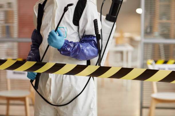 Professional Sewage Cleanup technician working in Havertown, PA